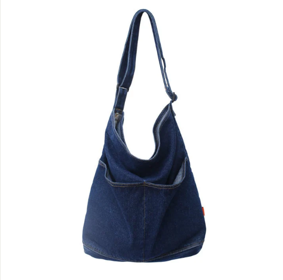 Denim Hobo Bag I Shoulder Bag I Tote Bag